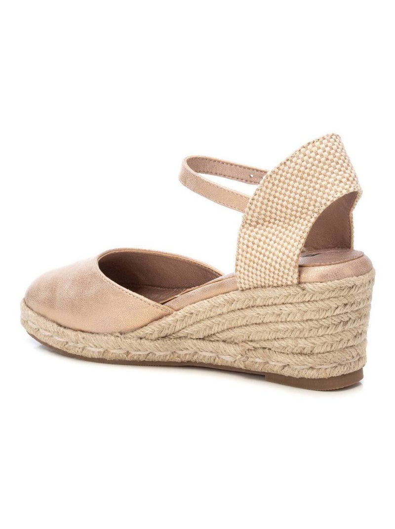 Espadrilles compensées pour femme Crème - Kiabi