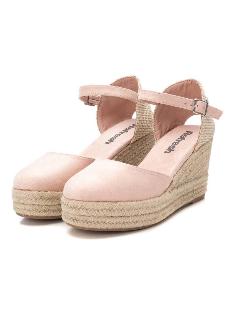 Espadrilles compensées pour femme Crème - Kiabi