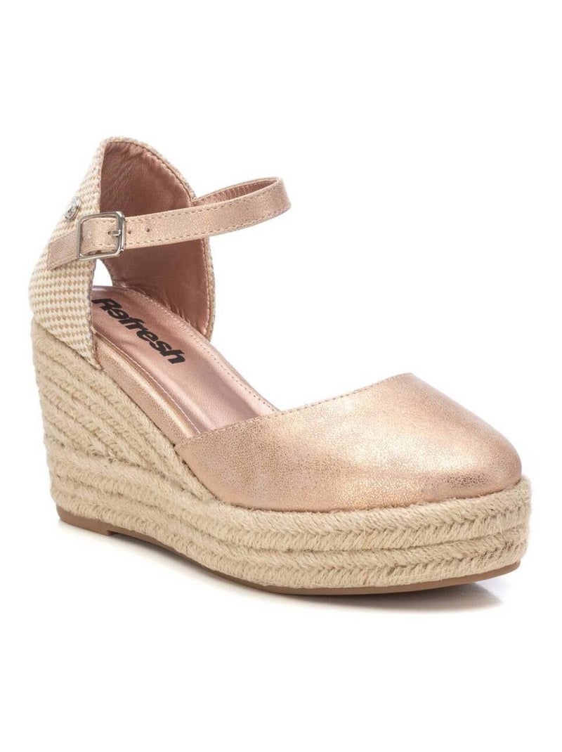 Espadrilles compensées pour femme Crème - Kiabi