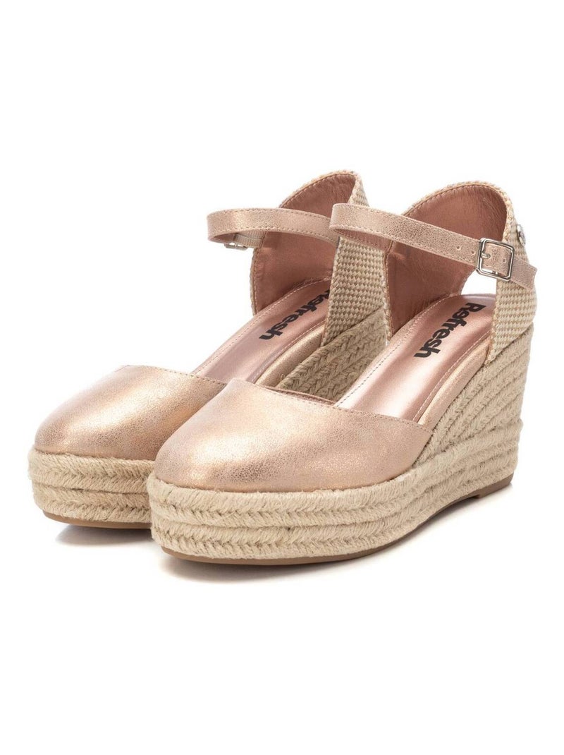 Espadrilles compensées pour femme Crème - Kiabi