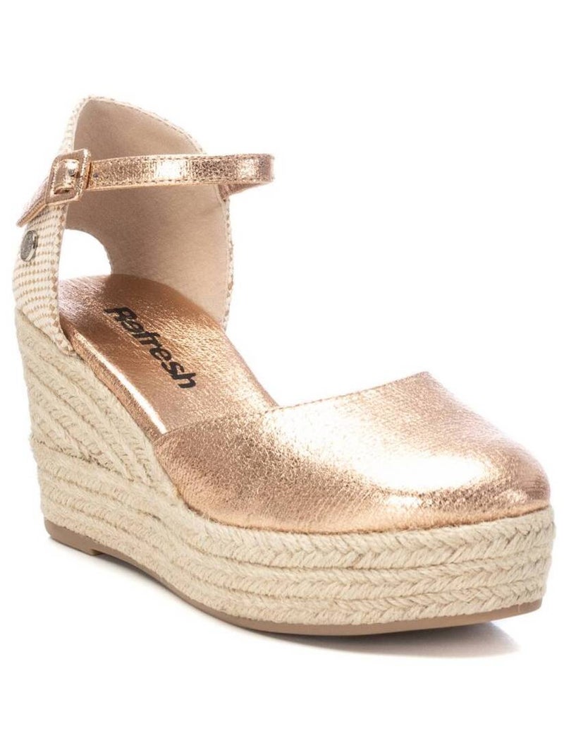 Espadrilles compensées pour femme Crème - Kiabi