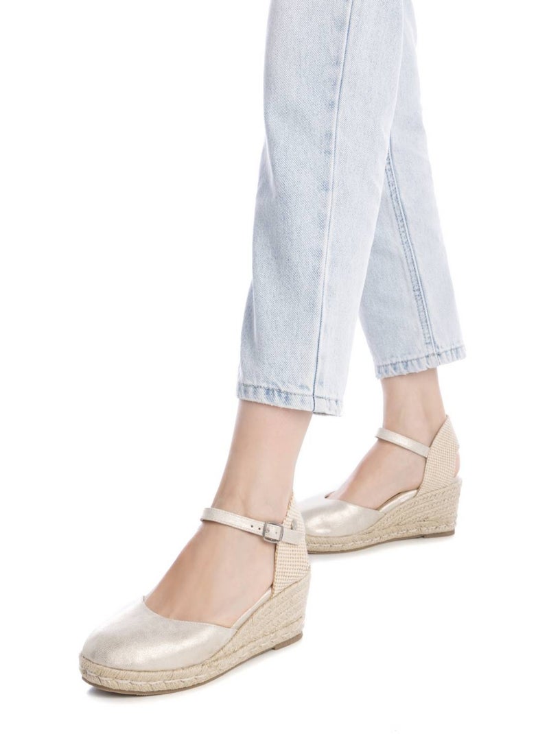 Espadrilles compensées pour femme Doré/or - Kiabi
