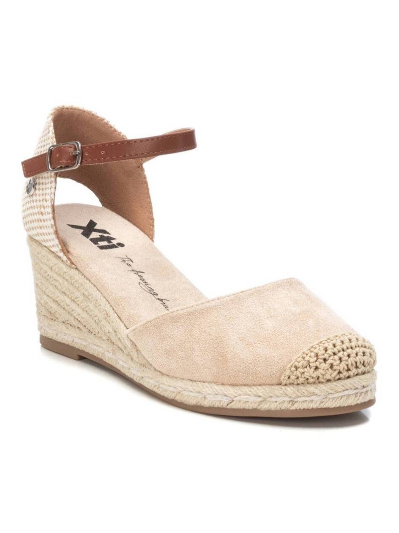 Espadrilles compensées pour femme Doré/or - Kiabi