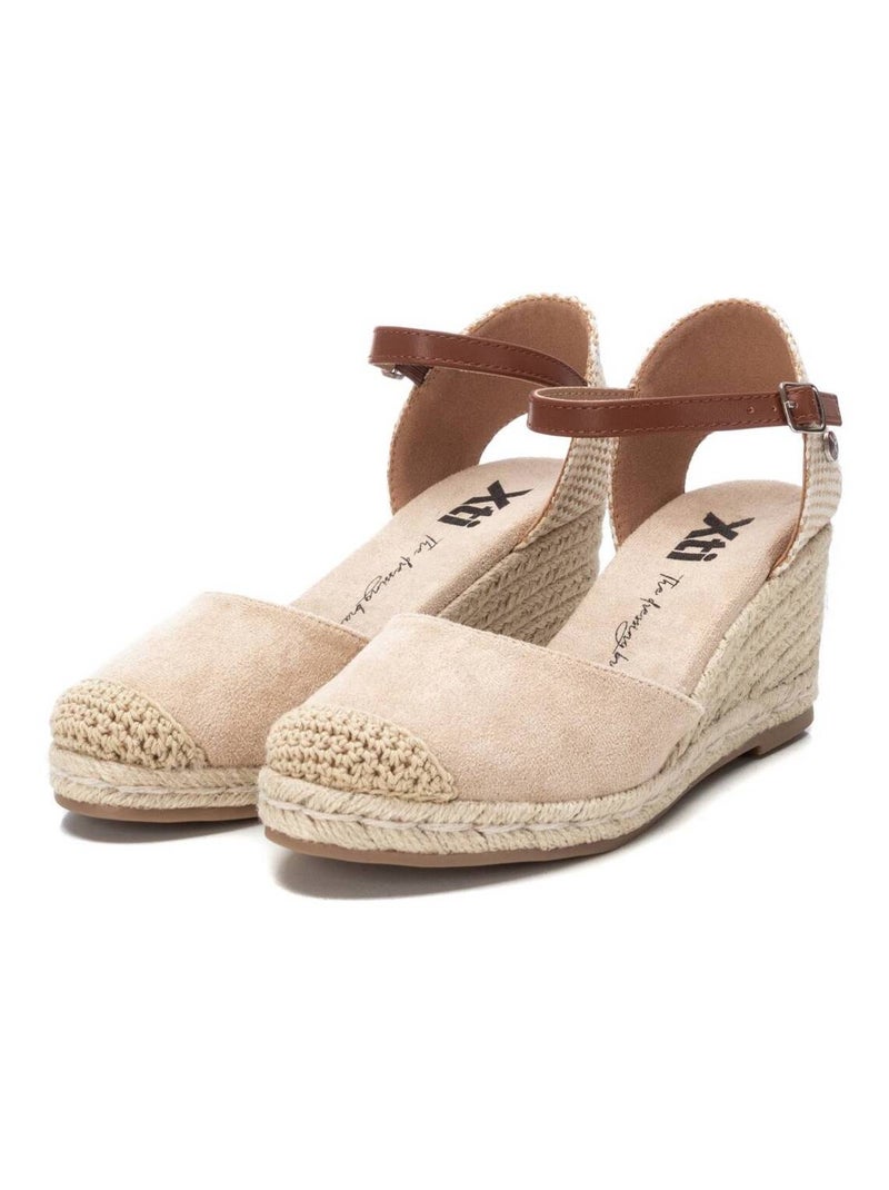 Espadrilles compensées pour femme Doré/or - Kiabi