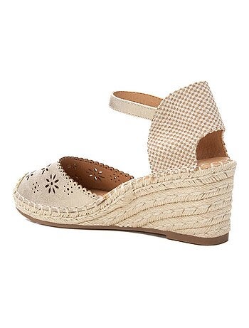 Espadrilles compensées pour femme