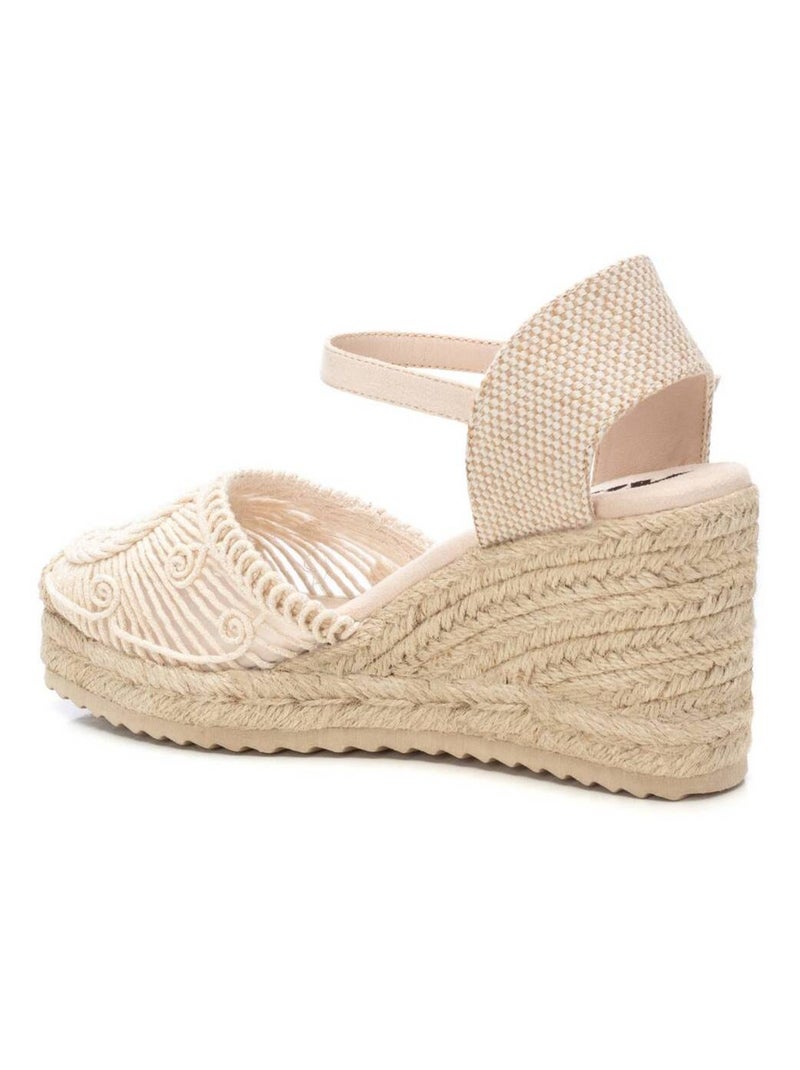 Espadrilles compensées pour femme Gris - Kiabi