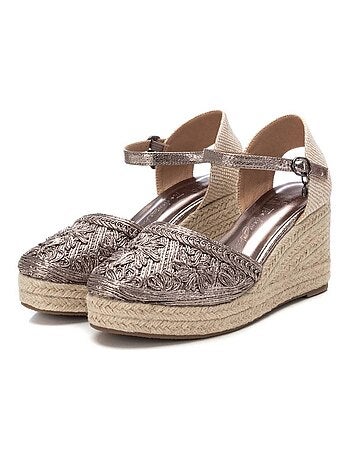 Espadrilles compensées pour femme