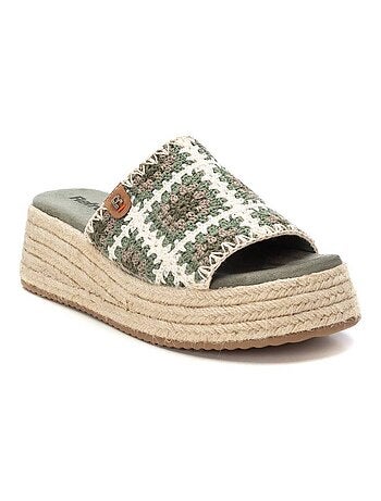 Espadrilles compensées pour femme