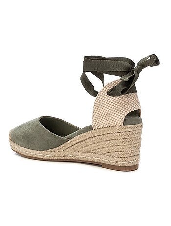 Espadrilles compensées pour femme
