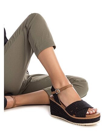 Espadrilles compensées pour femme