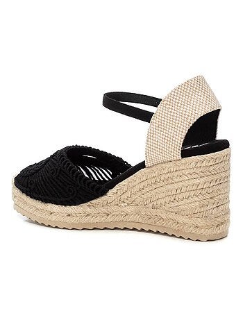 Espadrilles compensées pour femme