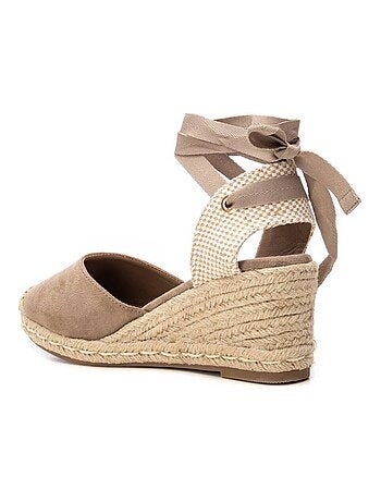 Espadrilles compensées pour femme