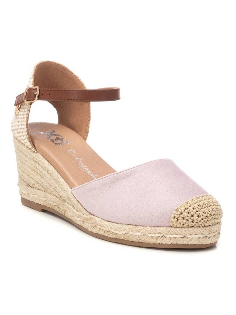 Espadrilles compensées pour femme Violet - Kiabi