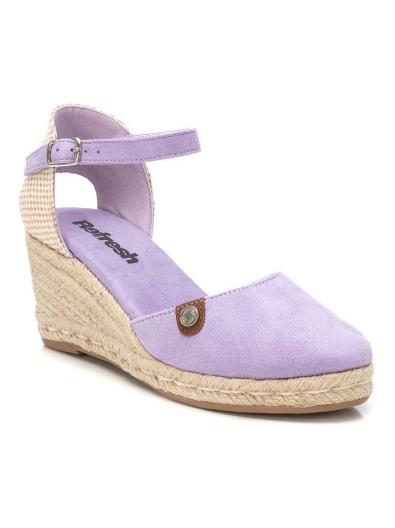 Espadrilles compensées pour femme Violet - Kiabi