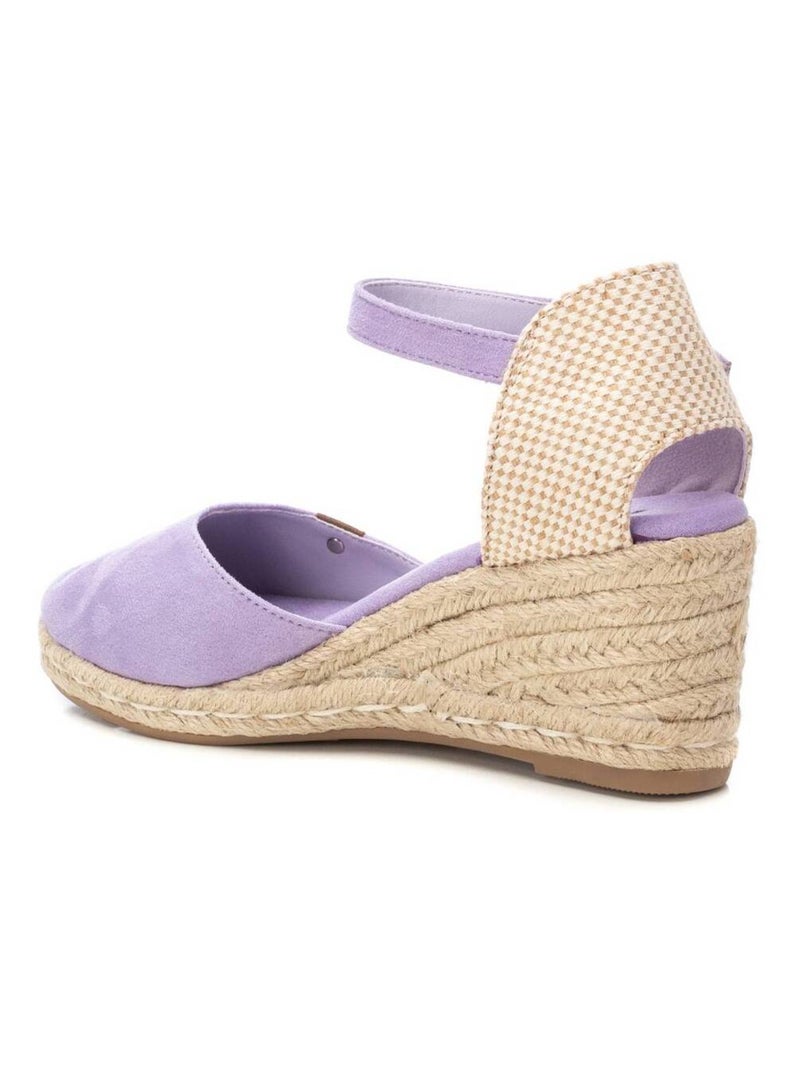 Espadrilles compensées pour femme Violet - Kiabi