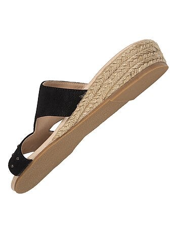 Espadrilles Confort compensée 3cm Isotoner