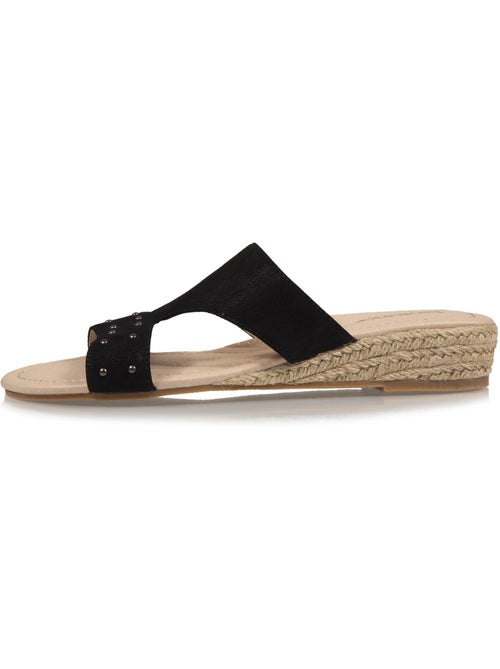 Espadrilles confort compensée 3cm  isotoner - Kiabi