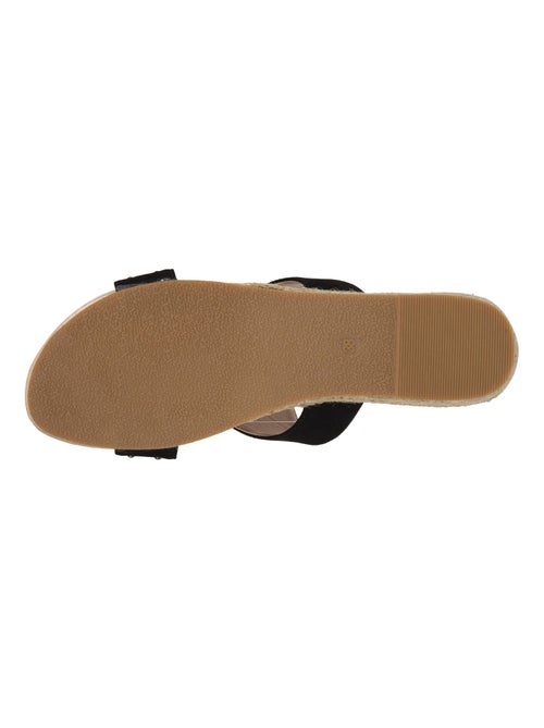 Espadrilles confort compensée 3cm  isotoner - Kiabi