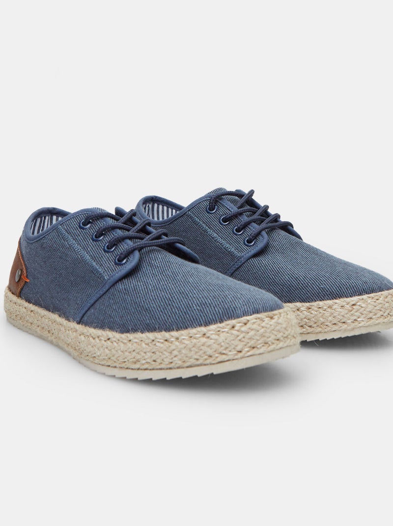 Espadrilles confortables BATA Bleu - Kiabi