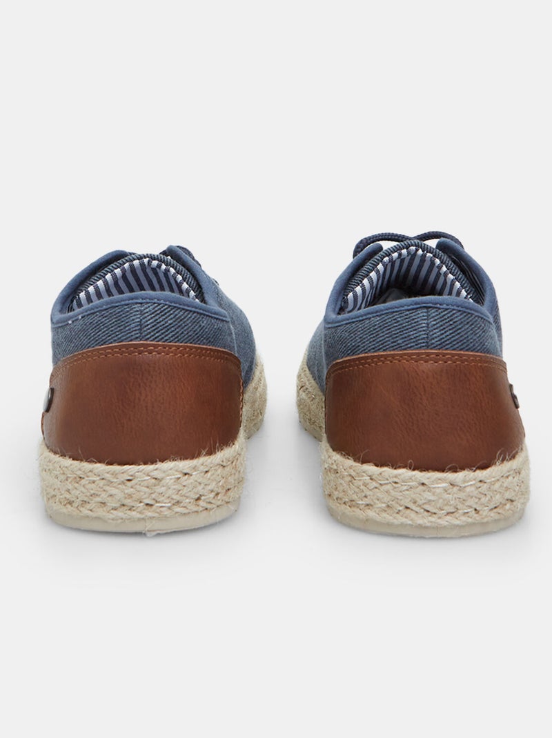 Espadrilles confortables BATA Bleu - Kiabi