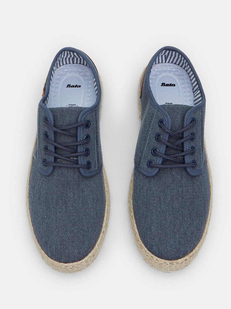 Espadrilles confortables BATA Bleu - Kiabi