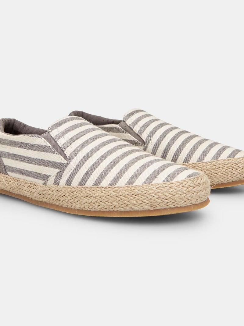 Espadrilles confortables BATA Gris - Kiabi