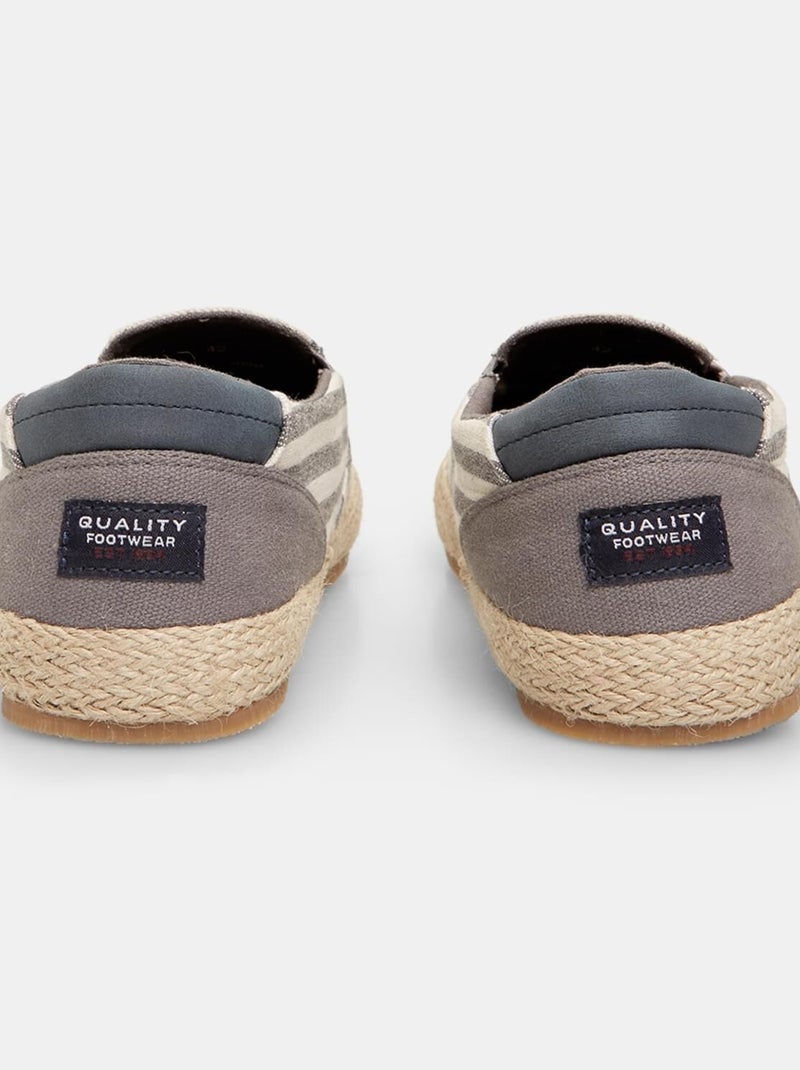 Espadrilles confortables BATA Gris - Kiabi