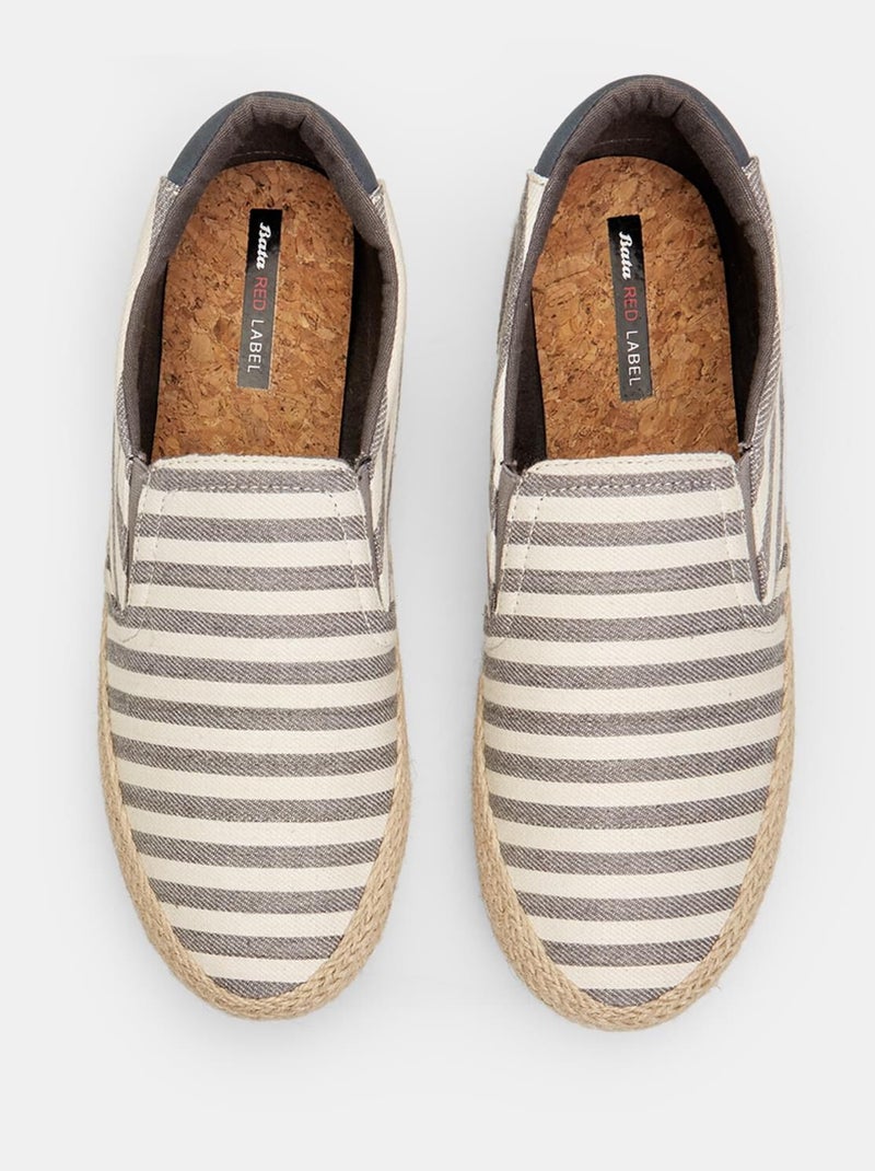 Espadrilles confortables BATA Gris - Kiabi