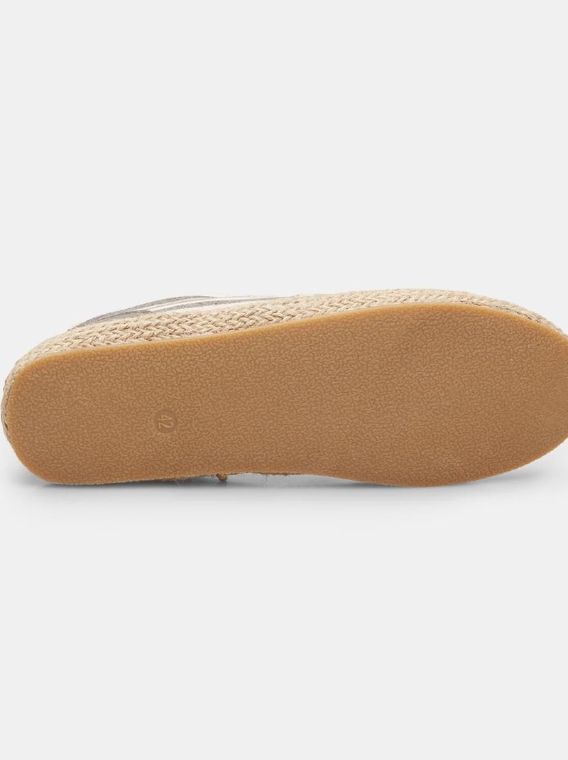 Espadrilles confortables BATA Gris - Kiabi