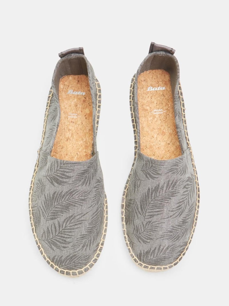 Espadrilles confortables BATA Gris - Kiabi