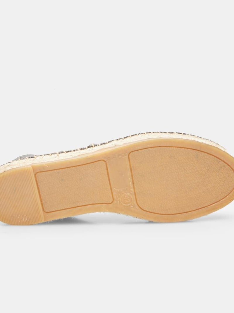 Espadrilles confortables BATA Gris - Kiabi