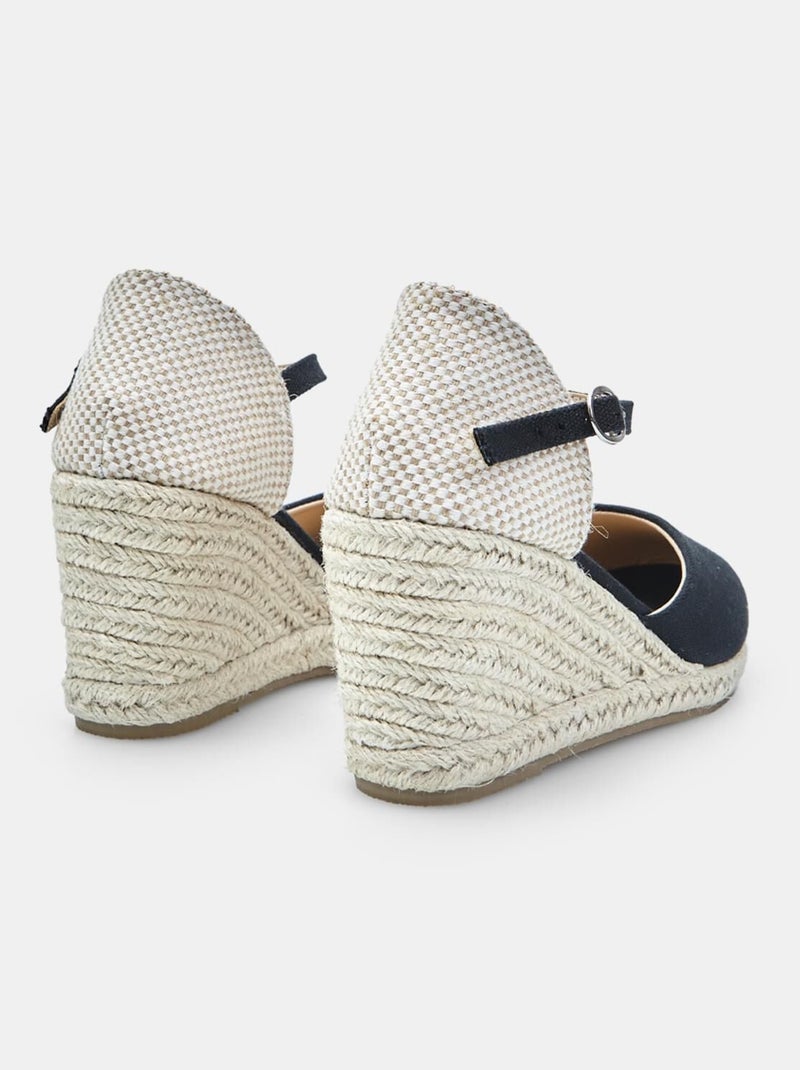 Espadrilles confortables bata Noir - Kiabi