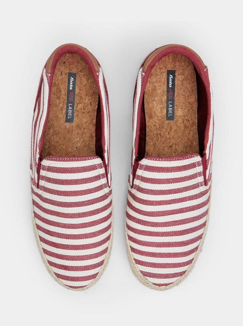 Espadrilles confortables BATA Rouge - Kiabi