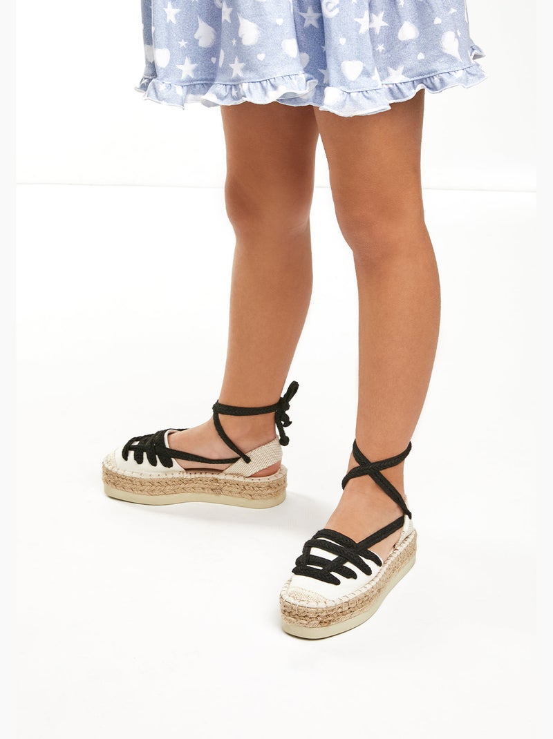 Espadrilles Conguitos Blanc - Kiabi