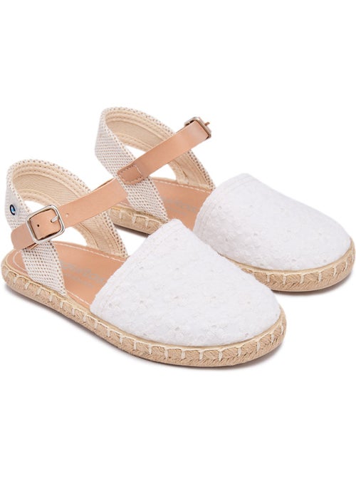Espadrilles conguitos bordado floral - Kiabi