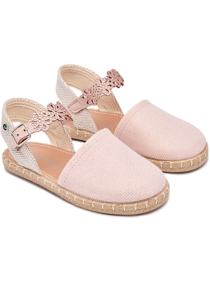 Espadrilles conguitos detalles florales Rose - Kiabi