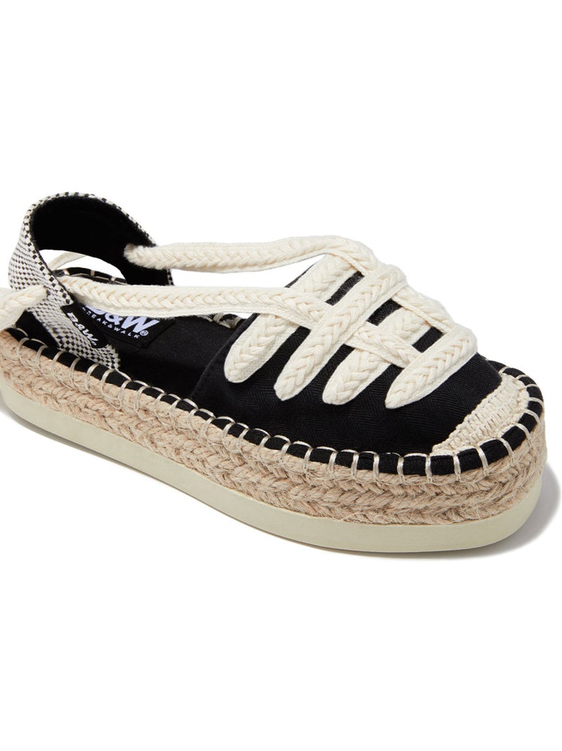 Espadrilles Conguitos Noir - Kiabi