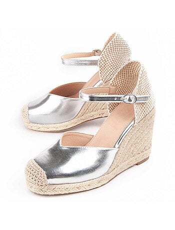 Espadrilles de Sparte MATÉRIAU SYNTHÉTIQUE ARGENT