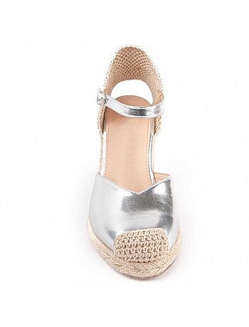 Espadrilles de Sparte MATÉRIAU SYNTHÉTIQUE ARGENT