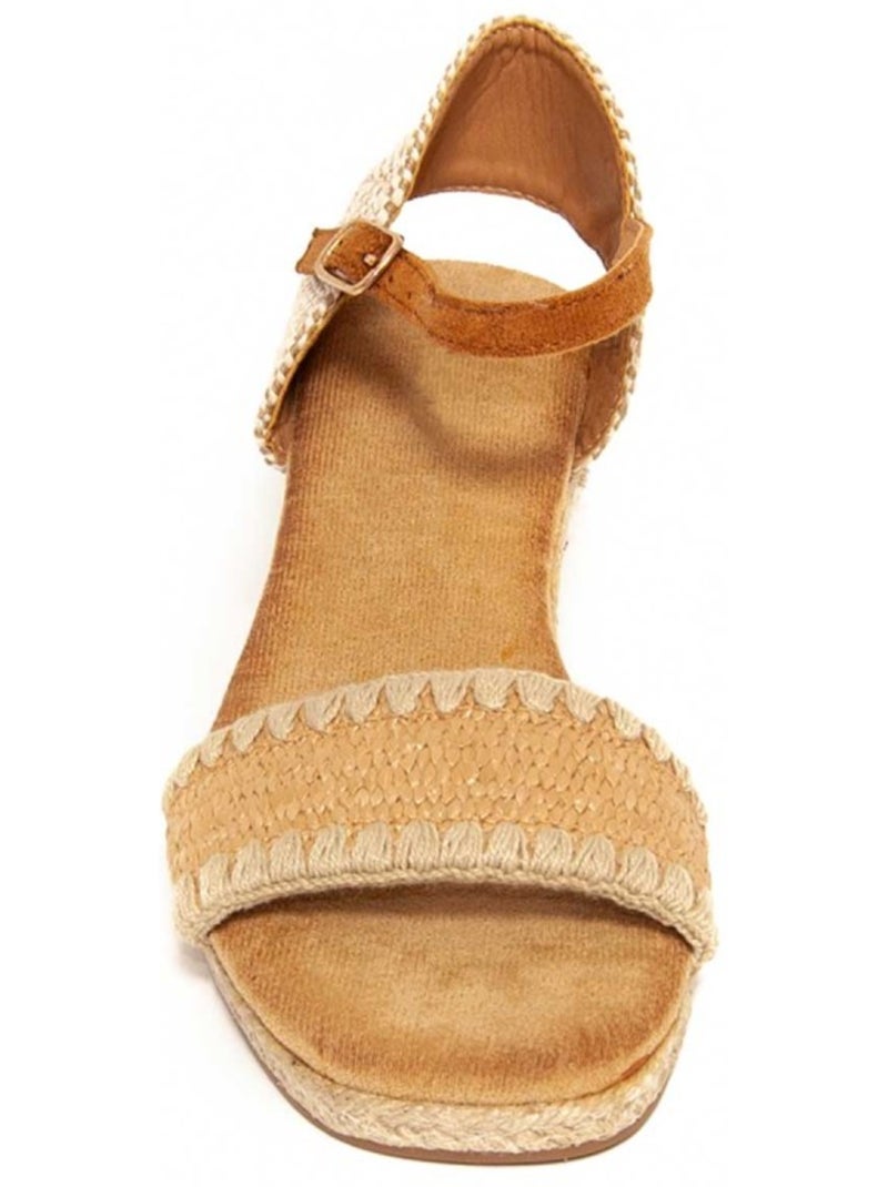 Espadrilles De Sparte Matériel Synthétique Montevita Beige - Kiabi