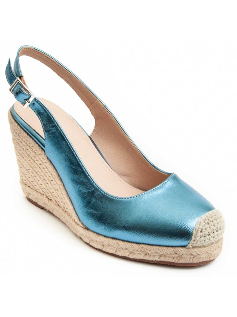 Espadrilles De Sparte Matériel Synthétique Montevita Bleu - Kiabi