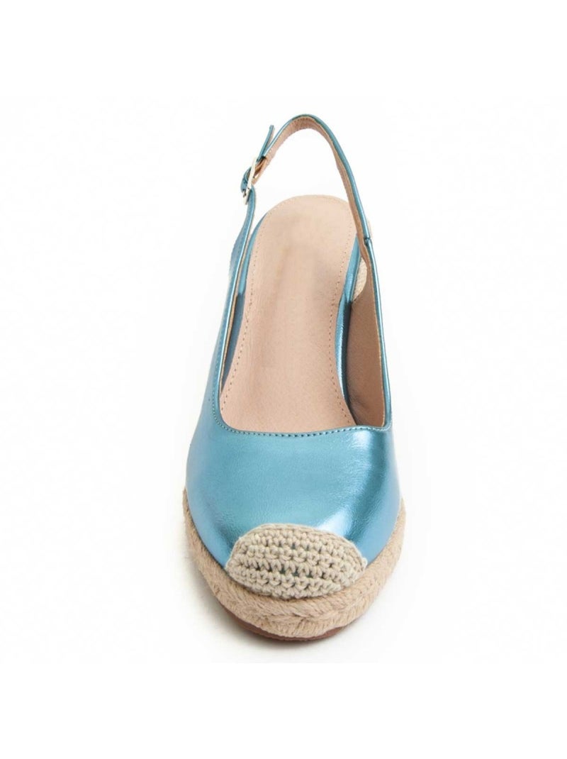 Espadrilles De Sparte Matériel Synthétique Montevita Bleu - Kiabi