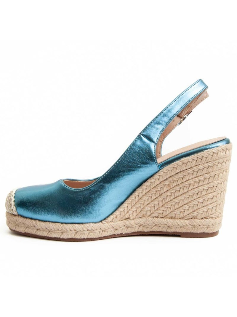 Espadrilles De Sparte Matériel Synthétique Montevita Bleu - Kiabi