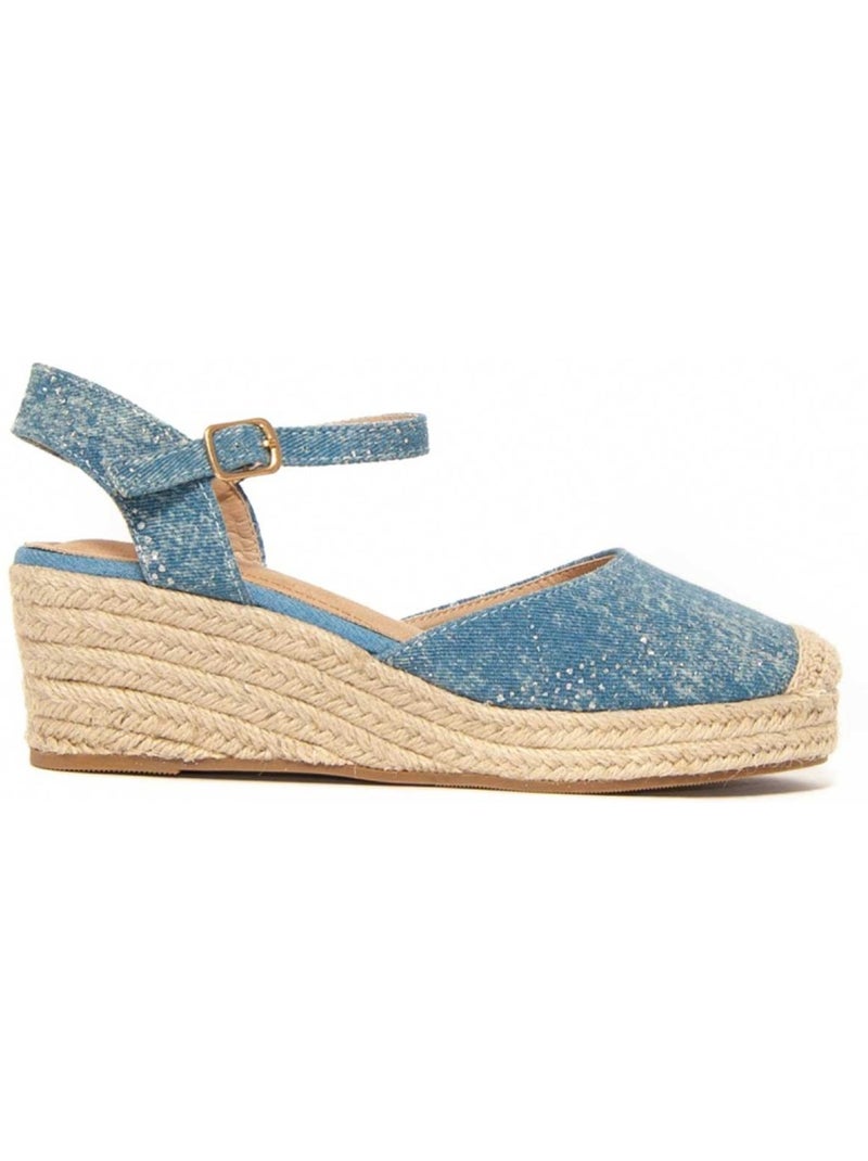 Espadrilles De Sparte Matériel Synthétique Montevita Bleu - Kiabi