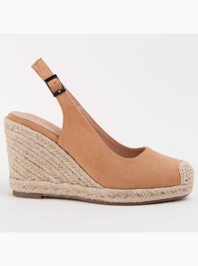 Espadrilles De Sparte Matériel Synthétique Montevita Marron - Kiabi
