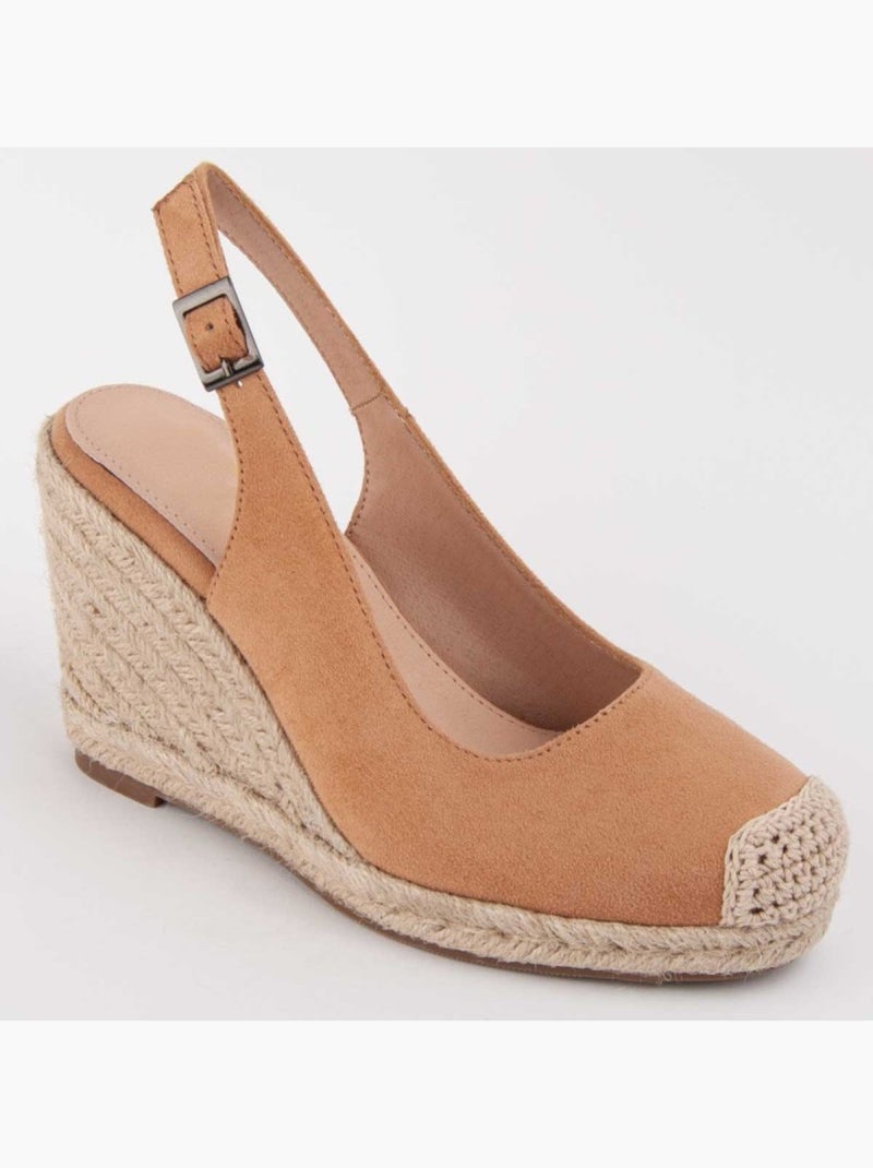 Espadrilles De Sparte Matériel Synthétique Montevita Marron - Kiabi