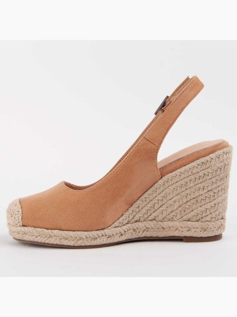 Espadrilles De Sparte Matériel Synthétique Montevita Marron - Kiabi