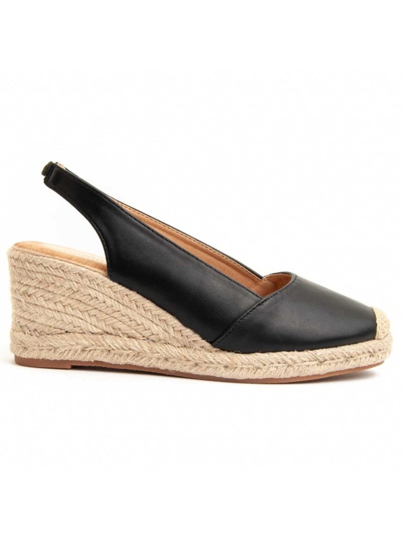 Espadrilles de sparte matériel synthétique montevita Noir - Kiabi