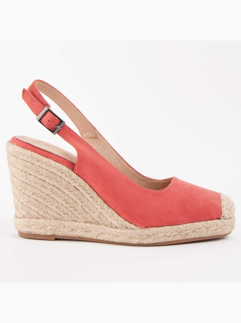 Espadrilles De Sparte Matériel Synthétique Montevita Orange - Kiabi