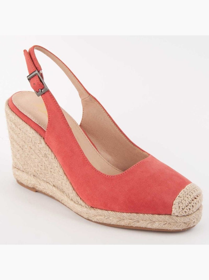 Espadrilles De Sparte Matériel Synthétique Montevita Orange - Kiabi